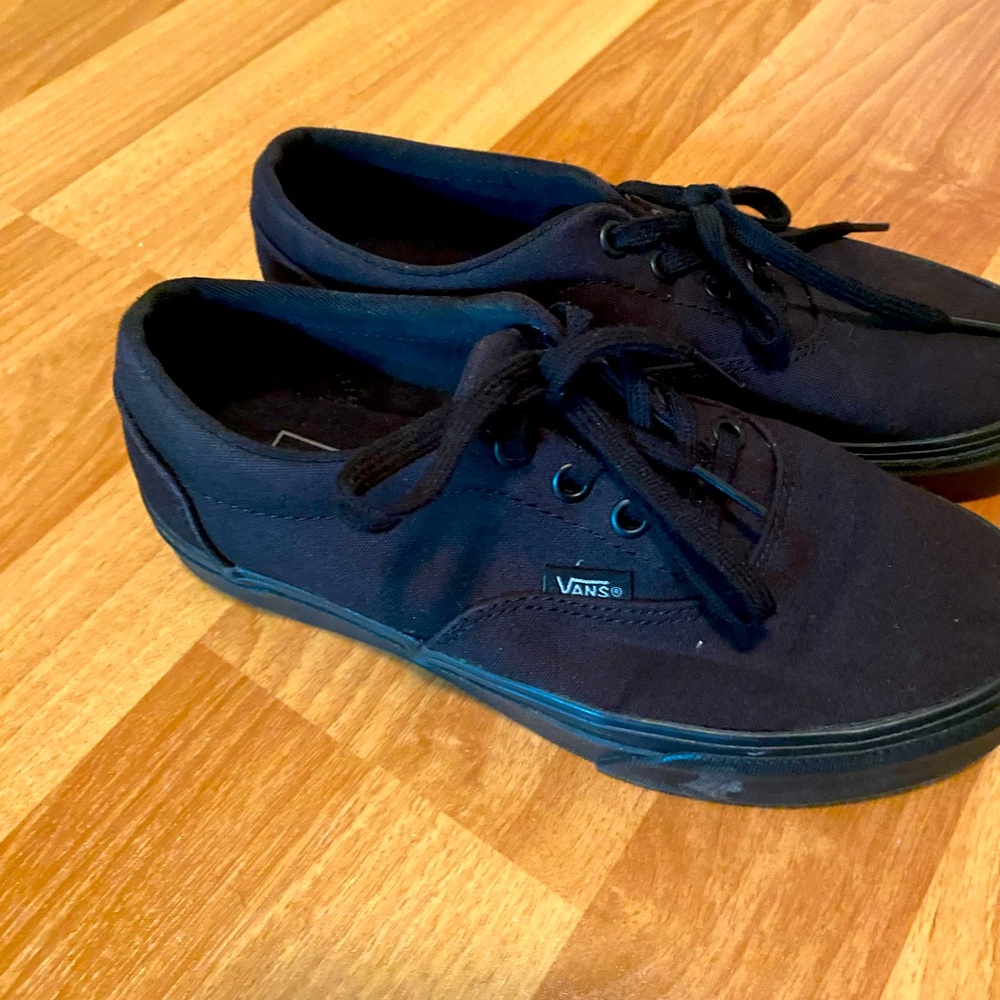 Black Van sneakers